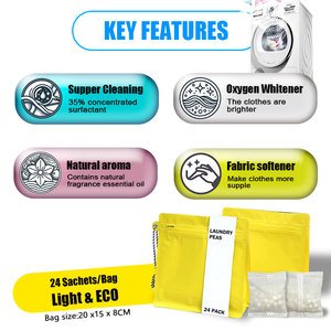 New Sinh Thái Giấy Đóng Gói Giặt Rửa Chất Tẩy Rửa Với Cá nhân Gói Thay Thế Chất Tẩy Rửa Lỏng Bột Hạt Vỏ - Product Image 6