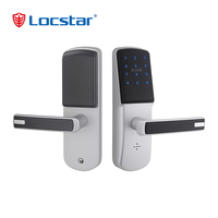 Cerradura inteligente antirrobo de alta seguridad para el hogar, dispositivo de bloqueo de puerta con tarjeta RF inteligente, sin llave, APP Ttlock, Wifi, código Digital