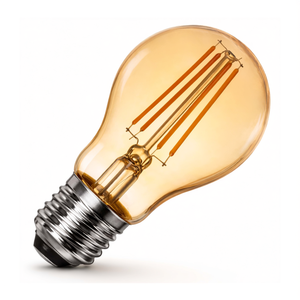 Lampadina LED E27 a Filamento 8W Ambra Luce Standard - Product Image 2