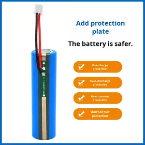 18650 נטענת 3.7v <span class=keywords><strong>1200mah</strong></span> ~ 3000 לוח הגנה סוללת ליתיום גלילית מלאה סוללת ליתיום גלילית - Product Image 3