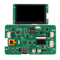 Pantalla Serial de 4.3 Pulgadas, Pantalla Táctil de 4.3 Pulgadas 800*480, Módulo de Pantalla HMI de Código Abierto con UART, TTL/RS485/RS232/CAN Bus