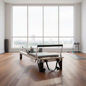 Reformer de Pilates en aluminium Yingjimei YJM1-L4 personnalisé avec un design de sécurité à rail complet, haute qualité et prix attractif - Product Image 6