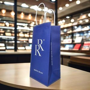 Bolsas de Papel Impresas Personalizadas para Compras, Mini Bolsas de Regalo con Logotipo Personalizado, Directo de Fábrica - Product Image 5