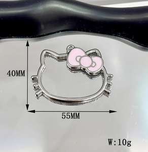 جديد حجم كبير كيتي سحر المعادن للخردة Kawaii الاكسسوارات سحر تزيين الأظافر - Product Image 2