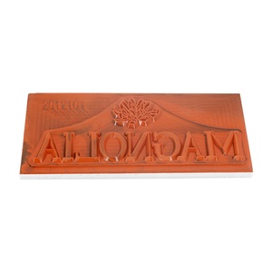 Plaque de gaufrage en silicone personnalisée pour marquage à chaud - Product Image 1