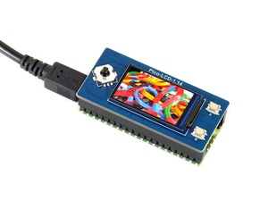 Module d'affichage LCD Waveshare de 1,14 pouces pour Raspberry Pi Pico, 65K couleurs RVB, 240 × 135 pixels, interface SPI K769 - Product Image 2