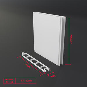 35 # <span class=keywords><strong>uPVC</strong></span> hồ sơ tùy chỉnh OEM cửa sổ và cửa PVC 100mm Hội Đồng Quản trị nhựa ép đùn hồ sơ - Product Image 6