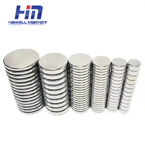 China Wholesale N52 Round Magnets NdFeB Tiny Magnet Self Adhesive Strong Ndfeb Disc Neodymium Magnet For Sale