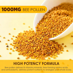 Gummies biologiques Ausreson au <span class=keywords><strong>pollen</strong></span> <span class=keywords><strong>d</strong></span>'<span class=keywords><strong>abeille</strong></span>, supplément de santé en gros, 1000mg, avec gelée royale et miel - Product Image 3
