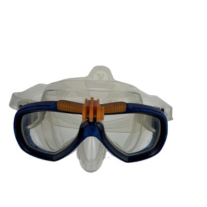 Masque de plongée certifié V.DIVE anti-buée pour myopes, verres en verre trempé, composants en caoutchouc, support pour caméra, conception à faible <span class=keywords><strong>volume</strong></span> pour la plongée sous-marine - Product Image 1