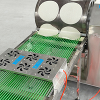 Machine à crêpes automatique Yunquan pour usage commercial et domestique, haute capacité 900-1500 pièces/h, moteur 420W, certifiée CE, garantie 1 an