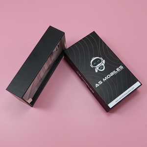 Caja de embalaje de regalo de teléfono móvil restaurado Universal negro de alta calidad con precio de fábrica - Product Image 3