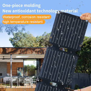 21W30W電源単結晶シリコンソーラーパネル工場直販の新しい屋外ポータブルフレキシブルソーラーパネル - Product Image 6