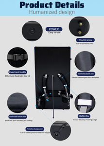 Outdoor Rectangle Decorative Digital Double-Sided Billboard Human Walking <strong>Electric</strong> Backpack Special <strong>Poster</strong> Ultra Slim Portable - Product Image 2