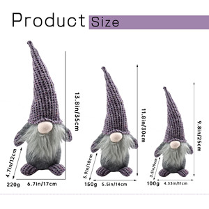 ตุ๊กตาเอลฟ์ไร้ใบหน้าสำหรับคริสต์มาสแบบคลาสสิกขายดี Wholesale-100pcs ตกแต่งงานปาร์ตี้โรงงานสั่งขั้นต่ำ - Product Image 2