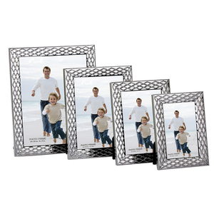 Высокое качество металлическая фоторамка картина висит стол дисплей рамка - Product Image 1