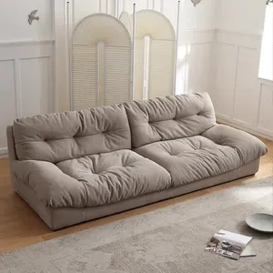 Penjualan langsung dari pabrik Sofa italia kulit ruang keluarga Set Sofa rumah tangga kreatif Modern minimalis
