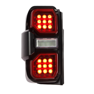 LED Tail Light Red Lens <b>12V</b> Universal Fit Retrofit Upgrade <b>Plug</b> & Play Waterproof Taillamp for Bronco 2020-2024 - Product Image 2