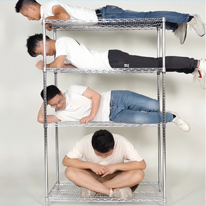 חוט אמבטיה אחסון לכרום חוט מדף אחסון לכרום מדפים כרום מדפים מצופים כרום מדפים מצופים כרום - Product Image 2