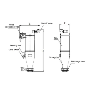 Nuevo Transportador Neumático de Granos de Acero Inoxidable con Tolva de Vacío, Cargador con Capacidad de 200-6000 kg/h, Motor de Alta Eficiencia Incluido - Product Image 5