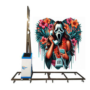 Chinois 3D 4D 5D 4K intérieur extérieur fond UV divers impression murale DX10 DX7 mur <span class=keywords><strong>dessin</strong></span> imprimante verticale - Product Image 2