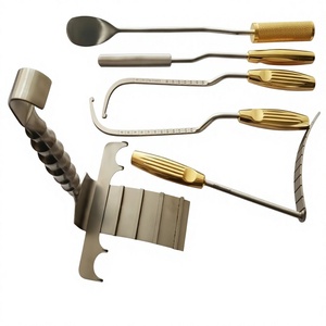 Abdominoplasty Retractor and Breast Dissector <b>Set</b> 6 Pcs For Plastic Surgery Procedures Precision Surgical Instruments - Product Image 1