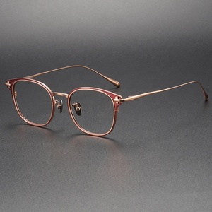 Gran oferta MELLOW 2025, gafas de diseño clásico de lujo Vintage, monturas de gafas ópticas de <span class=keywords><strong>la</strong></span> <span class=keywords><strong>vieja</strong></span> <span class=keywords><strong>escuela</strong></span>, monturas clásicas de moda para hombres - Product Image 2