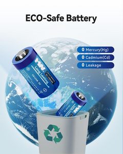 6/12/24 pièces en gros HW CR123A CR17345 3V 1700mAh Batterie au lithium non rechargeable Cellule cylindrique Batterie au lithium primaire - Product Image 6