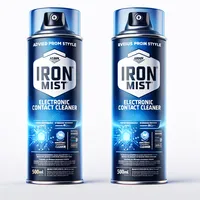 IRON MIST Electronic Contact Cleaner Fast Drying Electrical Contact Grease and Dirt Remover for Circuit Board Repair