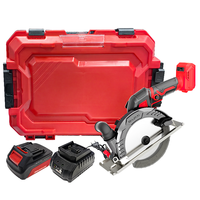 Scie sans fil Rapid Cut Pro Brushless-5200 RPM | Ultra-légère pour le travail de garniture avec une batterie et un chargeur