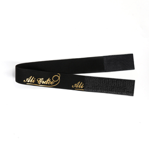 Cinta tejida con logotipo personalizado ajustable <span class=keywords><strong>de</strong></span> alta calidad, banda fundida Edge Slayer, envolturas frontales para la <span class=keywords><strong>cabeza</strong></span>, peluca <span class=keywords><strong>de</strong></span> pelo <span class=keywords><strong>de</strong></span> encaje, banda elástica para pelucas - Product Image 2