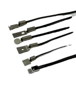 Sensor Suhu Termistor Probe Resistor Tahan Air HCET NTC 10k dengan Pemasangan PLUG dan MF53-103F-3950 untuk AC