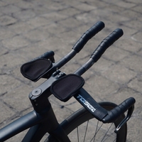 Manillar de Carbono T700 de Alta Resistencia TOSEEK, 31.8mm 340mm, Manillar de Triatlón para Bicicleta de Carretera, Contrarreloj, Accesorios para Bicicleta