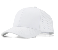 Gorra de Béisbol de Malla Transpirable con Perforaciones Láser, Resistente al Agua, de Secado Rápido, Protección Solar, Gorra Deportiva para Correr al Aire Libre, Golf