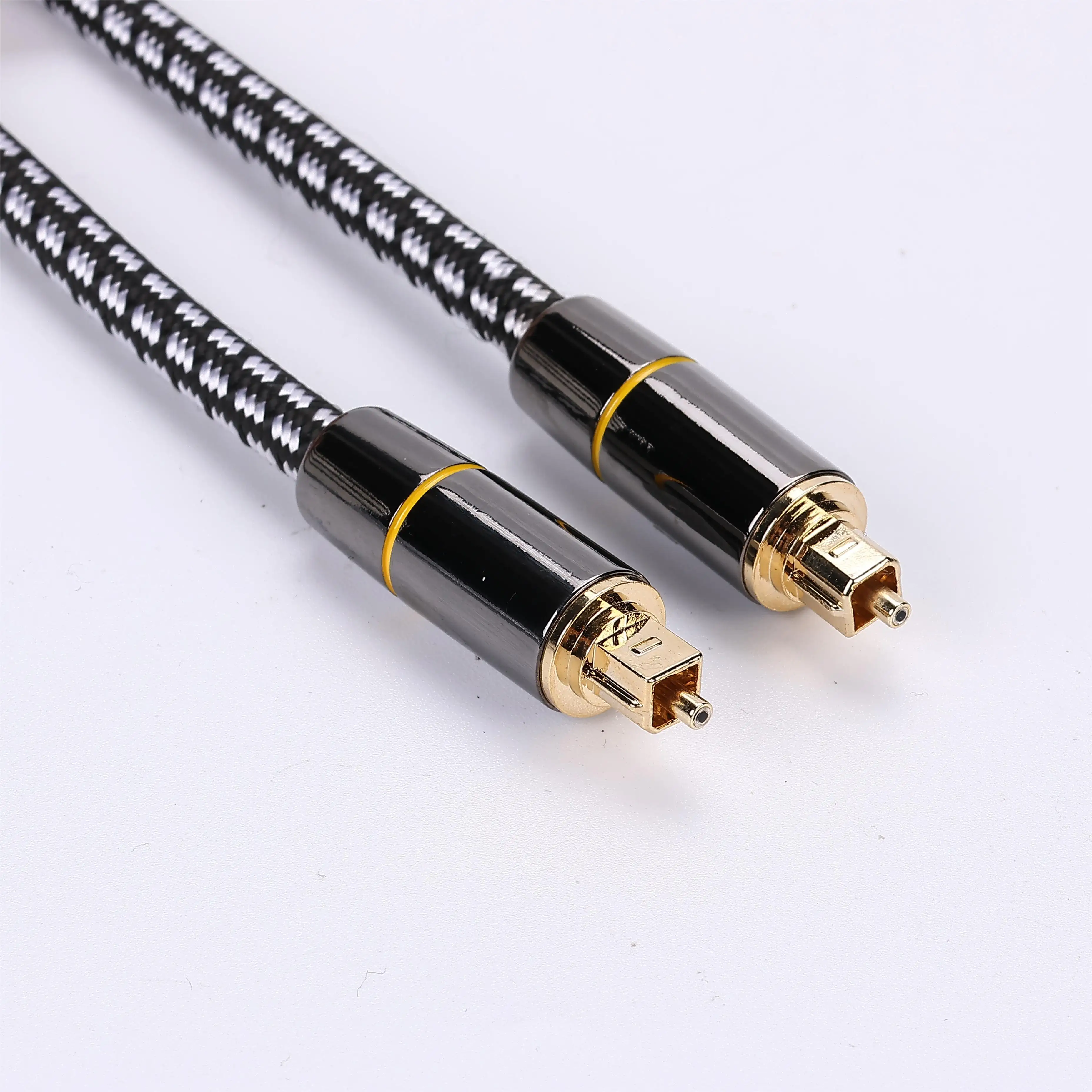 Professional Toslink Optical Cable Fiber-Optic Digital Audio Transparent Digital Optical Toslink Connection Line TX-TP015