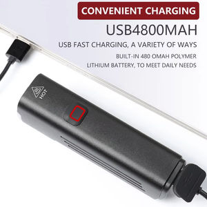 1000LM Waterproof IPX6 USB Portable Rechargeable <b>Light</b> Aluminum Alloy Bike LED Front <b>Bicycle</b> <b>Light</b> Set CRI 80 Dimmable 1-Year - Product Image 3