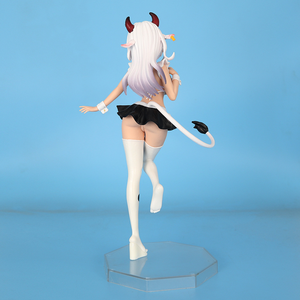 25cm in piedi in <span class=keywords><strong>bianco</strong></span> <span class=keywords><strong>e</strong></span> <span class=keywords><strong>nero</strong></span> bella ragazza uniforme figura di cameriera <span class=keywords><strong>Anime</strong></span> arte scultura da collezione adulti Action Figure - Product Image 2