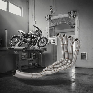 Tubo de Escape de Acero para Motocicleta Yamaha R1 <span class=keywords><strong>R6</strong></span> <span class=keywords><strong>BMW</strong></span> S1000RR S1000R KAWASAKI ZX10R ZX6R - Product Image 3