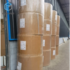 Chất lượng tốt nhất Ningbo gấp 300/350GSM 100% Trinh gỗ bột giấy C1S c2s mặt fbb bìa giấy tráng cuộn trong Reel - Product Image 3