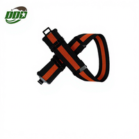 Ceinture tactique durable à double face en sangle imprimée motif camouflage vert/noir/khaki, imitation nylon, pour le travail et le sport