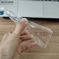 Prix le moins cher quatre coins étui de téléphone robuste souple Transparent pour Doogee Smini pour étuis Android étuis en matériau TPU