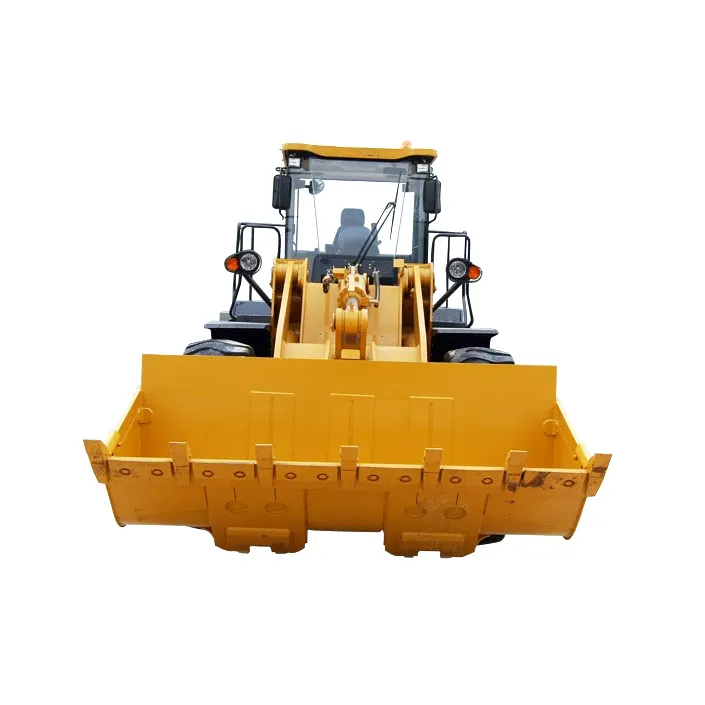 3 ton articulated wheel loader SEM636D with quick coupler and knife