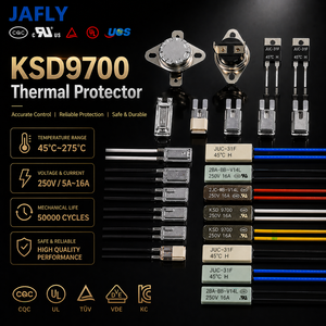 Protector Térmico de Reinicio Automático KSD9700 5A/250V 45 ℃ ~275 ℃   Interruptor de Termostato de Sobrecarga de CA con Bimetal <span class=keywords><strong>Klixon</strong></span> KSD9700 - Product Image 1