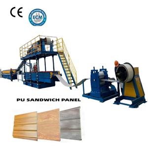 Línea de Producción de Paneles Sándwich de PU para Cámaras Frigoríficas, Máquina para Fabricar Paneles para Casas y Escuelas Prefabricadas - Product Image 2