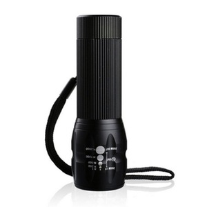 LED <b>Rechargeable</b> <b>Flashlight</b> Aluminum Alloy Dimmable Strong Light Outdoor Portable Mini Torch White Light - Product Image 5