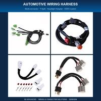 Juego de Cables de Conexión Personalizados de 12 Pines para Uso Agrícola y Informático, con Aislamiento de PTFE, Núcleo de Cobre, IP66, con Cables de Extensión y Adaptador