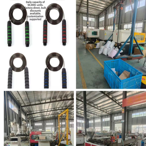 PVC <b>Skipping</b> <b>Rope</b> 2.8m Length Adult Fitness Training Sports Equipment Bearing Load Factory Wholesale Fitness Equipment - Product Image 2