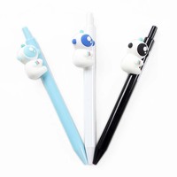 O&Q – Nouveau Set de Crayons Mécaniques Kawaii 0,5 mm avec Logo Personnalisé, Motif Panda Mignon, pour Étudiants et Enfants, Idéal pour Écrire et Dessiner, avec Mine Retractible et Effaçable, Conforme EN-71