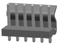 Connecteur d'alimentation à bornes mâle-femelle 5198, pas de 5,08 mm