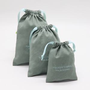 Recyclable Cotton Linen Packaging Bag Drawstring Shoes Scarf Gift Packaging Storage Dust Cotton Muslin Pouch